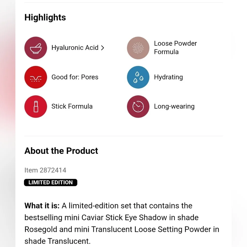 🎁BEST PRODUCT Laura Mercier Translucent Setting Powder and Caviar Eye Stick